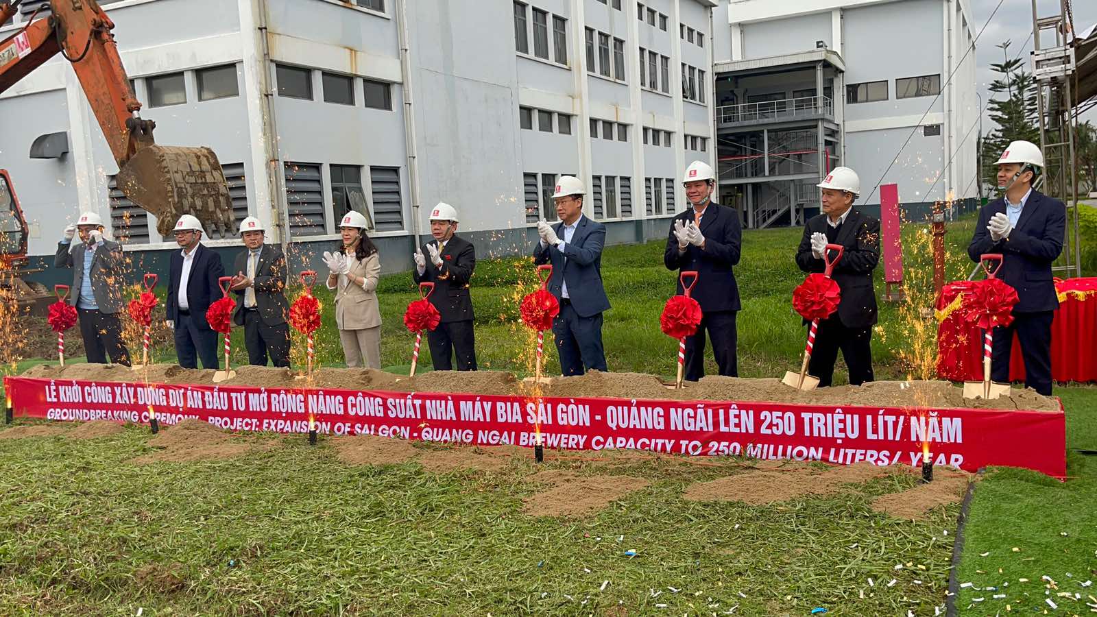 Dự án đầu tư mở rộng, nâng công suất Nhà máy bia Sài Gòn Quảng Ngãi lên 250 triệu lít/năm