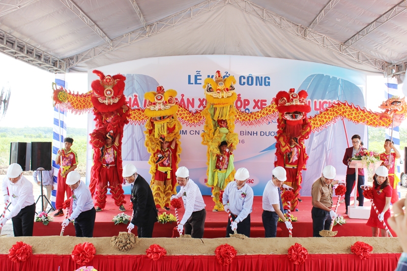 Nhà máy sản xuất lốp ô tô du lịch Công ty Cổ phần Hưng Hải Thịnh - CN Tam Lập, Bình Dương