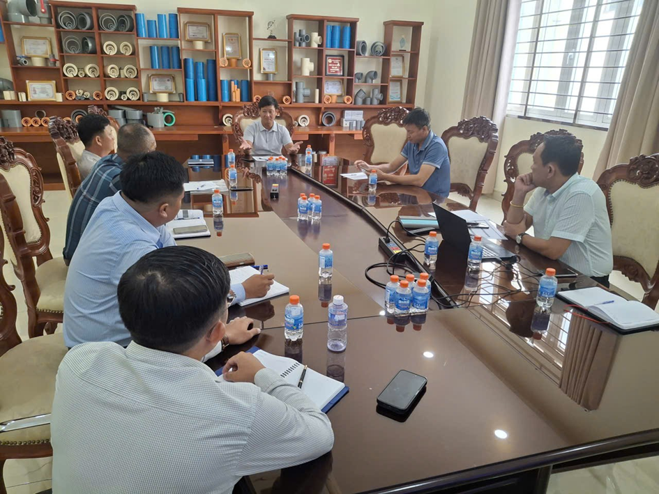 Ông Hồ Hoàng Bảo Vinh – Chủ tịch HĐQT Nhựa Minh Hùng – phát biểu chỉ đạo tại sự kiện